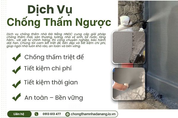 <p style="text-align: center;"><strong>Chống Thấm Ngược</strong></p>